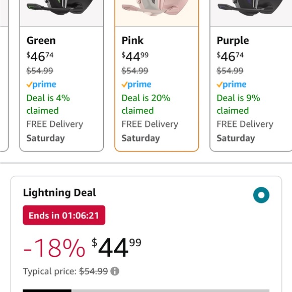 Pink Gaming Headset - Picture 4 of 5